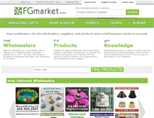 Tablet Screenshot of fgmarket.com